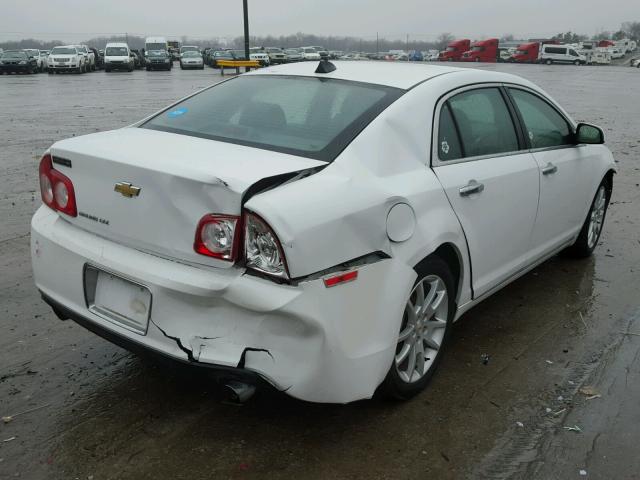 1G1ZG5E77CF117106 - 2012 CHEVROLET MALIBU LTZ 白色 照片 4