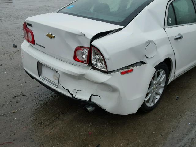 1G1ZG5E77CF117106 - 2012 CHEVROLET MALIBU LTZ 白色 照片 9