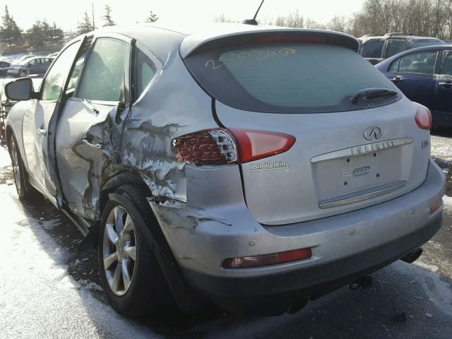 JNKAJ09F88M355476 - 2008 INFINITI EX35 BASE GRAY photo 3