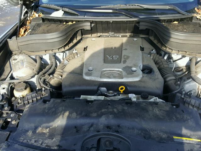 JNKAJ09F88M355476 - 2008 INFINITI EX35 BASE GRAY photo 7