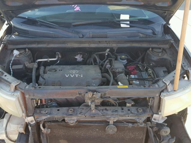 JTLKT334164093598 - 2006 TOYOTA SCION XB BLACK photo 7