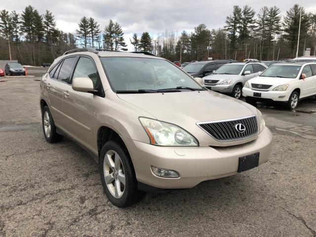 JTJHA31U740036662 - 2004 LEXUS RX 330 BEIGE photo 2