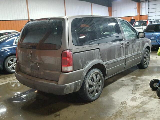 1GMDU03179D115240 - 2009 PONTIAC MONTANA SV BROWN photo 4