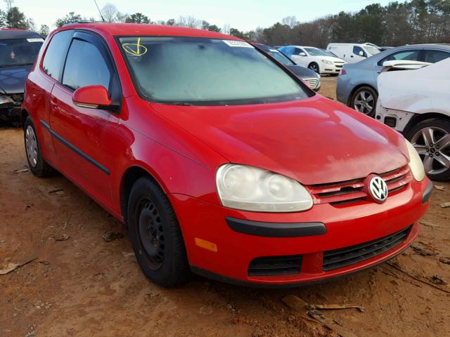 WVWBR71K47W274106 - 2007 VOLKSWAGEN RABBIT RED photo 1