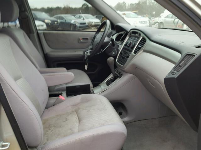 JTEGD21A870159909 - 2007 TOYOTA HIGHLANDER SILVER photo 5