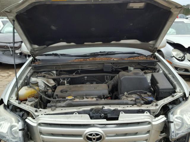 JTEGD21A870159909 - 2007 TOYOTA HIGHLANDER SILVER photo 7