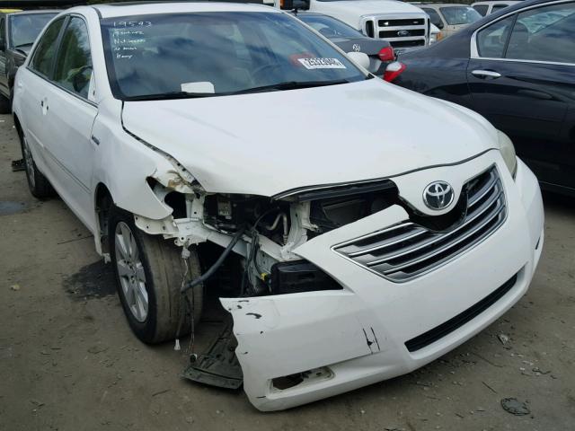 4T1BB46K89U103462 - 2009 TOYOTA CAMRY HYBR WHITE photo 1