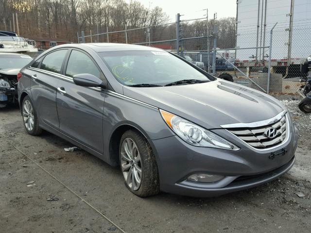 5NPEC4ABXDH522454 - 2013 HYUNDAI SONATA SE GRAY photo 1