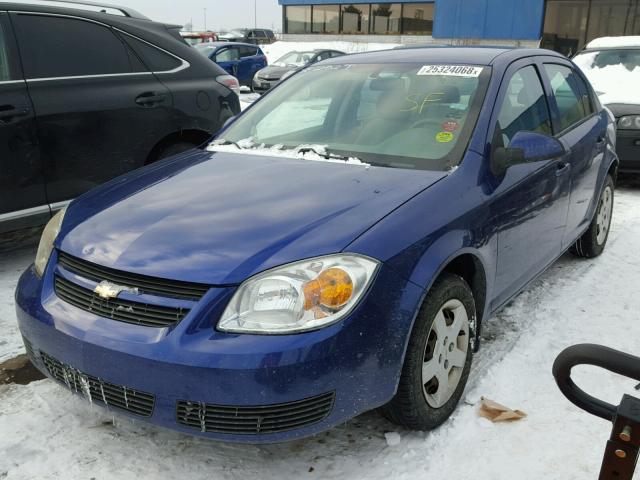 1G1AL55F777286333 - 2007 CHEVROLET COBALT LT BLUE photo 2