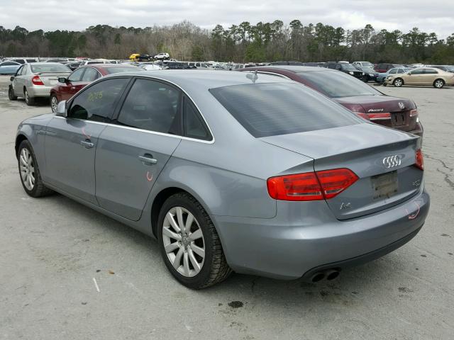 WAUSF78K59N023700 - 2009 AUDI A4 PREMIUM SILVER photo 3