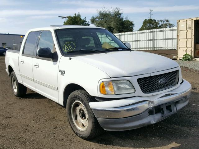 1FTRW07603KD57543 - 2003 FORD F150 SUPER WHITE photo 1