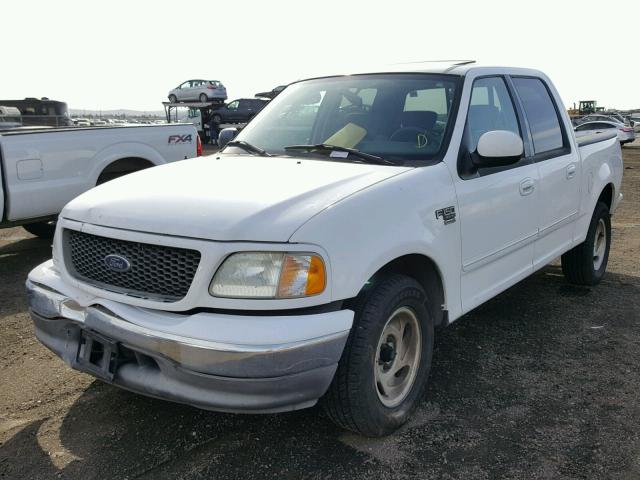 1FTRW07603KD57543 - 2003 FORD F150 SUPER WHITE photo 2