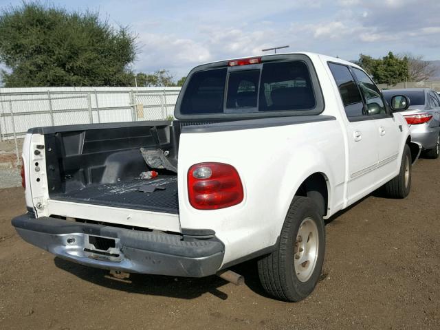 1FTRW07603KD57543 - 2003 FORD F150 SUPER WHITE photo 4