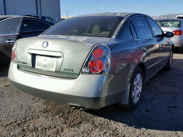 1N4AL11D36N442145 - 2006 NISSAN ALTIMA S GREEN photo 4