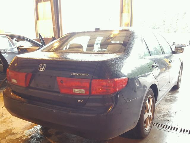 1HGCM56895A096502 - 2005 HONDA ACCORD EX BLACK photo 4