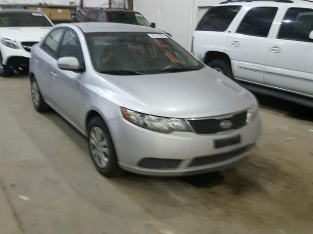 KNAFU4A23C5592472 - 2012 KIA FORTE EX SILVER photo 1