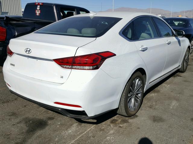 KMHGN4JE9FU062771 - 2015 HYUNDAI GENESIS 3. WHITE photo 4