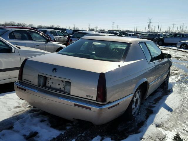 1G6ET1299VU607712 - 1997 CADILLAC ELDORADO T TAN photo 4