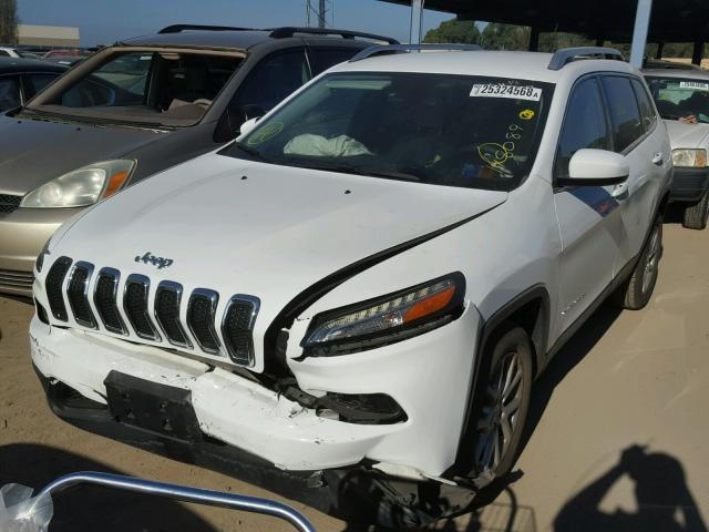 1C4PJLCS8FW566407 - 2015 JEEP CHEROKEE L WHITE photo 2