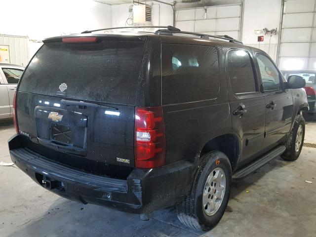 1GNFC13047R366690 - 2007 CHEVROLET TAHOE C150 BLACK photo 4