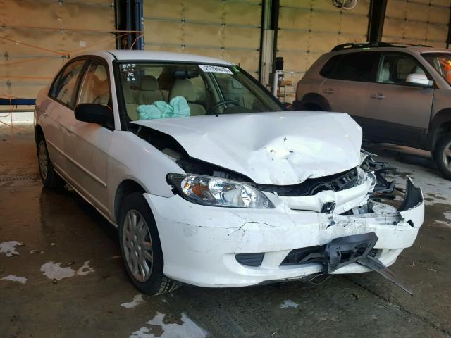 2HGES165X4H533324 - 2004 HONDA CIVIC LX WHITE photo 1