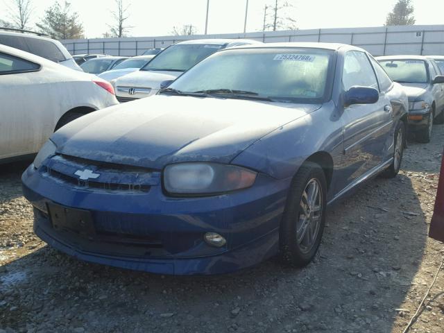 1G1JH12F647113400 - 2004 CHEVROLET CAVALIER L BLUE photo 2