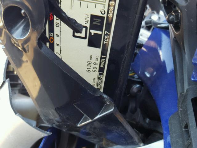 JYARN39E4FA000591 - 2015 YAMAHA YZFR1 BLUE photo 8