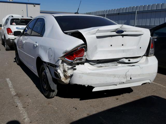 3FAHP06Z57R164798 - 2007 FORD FUSION S WHITE photo 3