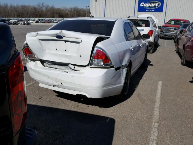 3FAHP06Z57R164798 - 2007 FORD FUSION S WHITE photo 4