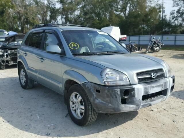 KM8JN12D06U381681 - 2006 HYUNDAI TUCSON GLS SILVER photo 1