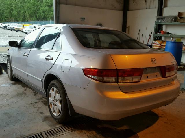 1HGCM56353A067855 - 2003 HONDA ACCORD LX SILVER photo 3