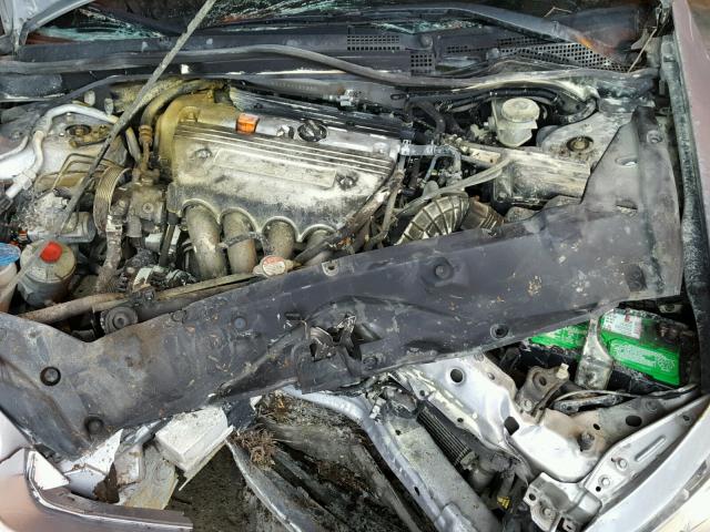 1HGCM56353A067855 - 2003 HONDA ACCORD LX SILVER photo 7