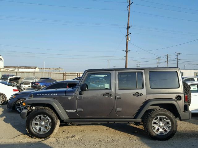 1C4BJWFGXGL231574 - 2016 JEEP WRANGLER U GRAY photo 9