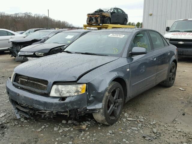 WAULC68E15A054848 - 2005 AUDI A4 1.8T QU GRAY photo 2