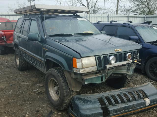 1J4GZ78Y3RC120145 - 1994 JEEP GRAND CHER GREEN photo 1