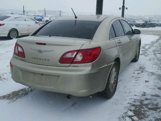 1C3LC56R07N555779 - 2007 CHRYSLER SEBRING TO GOLD photo 4