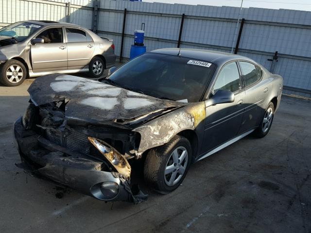 2G2WP542151303321 - 2005 PONTIAC GRAND PRIX GRAY photo 2