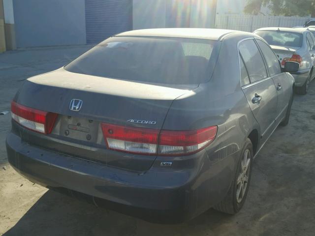 1HGCM66503A011233 - 2003 HONDA ACCORD EX BLACK photo 4