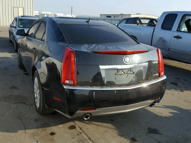 1G6DF577480175348 - 2008 CADILLAC CTS BLACK photo 3