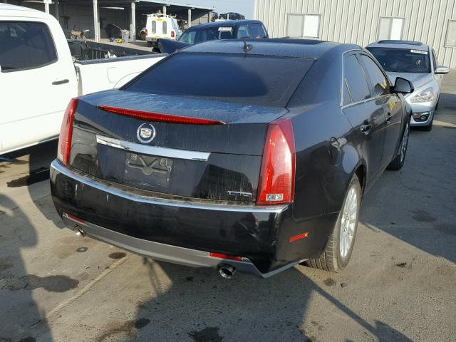 1G6DF577480175348 - 2008 CADILLAC CTS BLACK photo 4