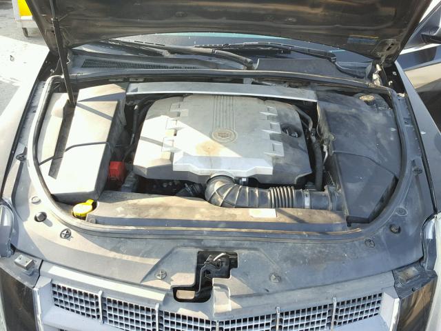 1G6DF577480175348 - 2008 CADILLAC CTS BLACK photo 7