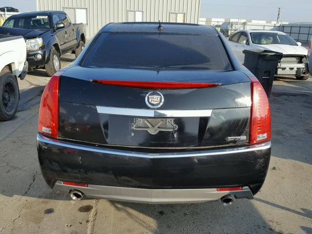 1G6DF577480175348 - 2008 CADILLAC CTS BLACK photo 9