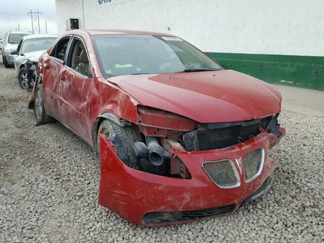 1G2ZH558464124497 - 2006 PONTIAC G6 GT RED photo 1