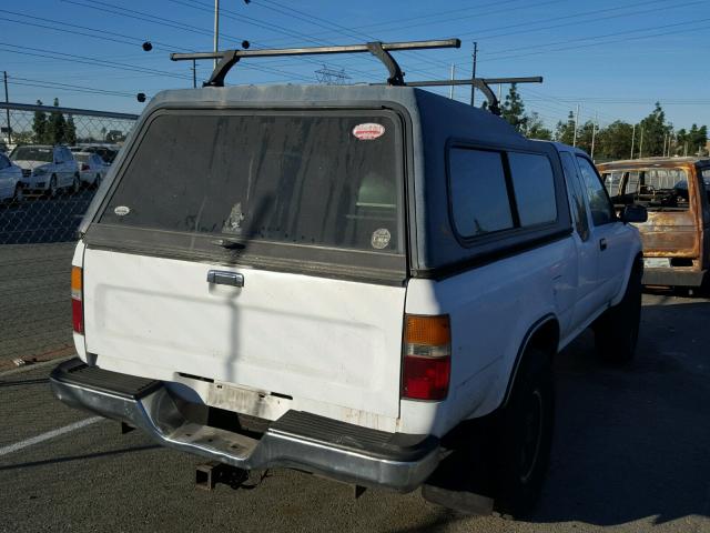 JT4VN13G4K0007705 - 1989 TOYOTA PICKUP 1/2 WHITE photo 4