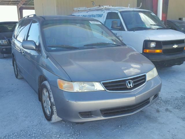 5FNRL18642B037702 - 2002 HONDA ODYSSEY EX GRAY photo 1