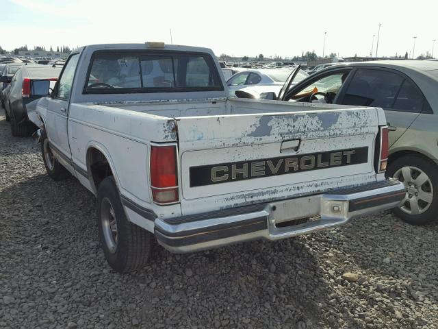 1GCCS14Z4J8203918 - 1988 CHEVROLET S TRUCK S1 WHITE photo 3