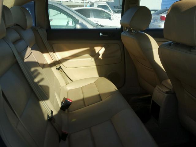WVWAD63B95P001672 - 2005 VOLKSWAGEN PASSAT GLS GOLD photo 6