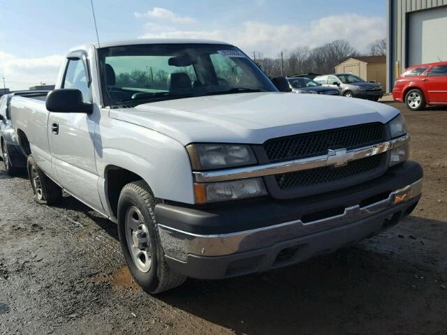 1GCEC14X04Z133661 - 2004 CHEVROLET SILVERADO WHITE photo 1