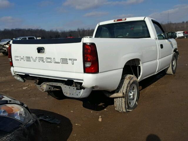 1GCEC14X04Z133661 - 2004 CHEVROLET SILVERADO WHITE photo 4