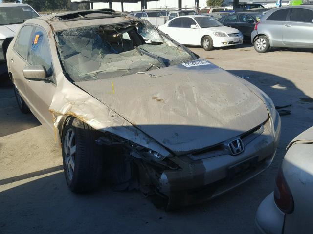 1HGCM66545A003459 - 2005 HONDA ACCORD EX GOLD photo 1